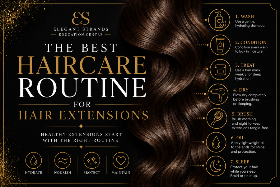 The Best Haircare Routine for Hair Extensions