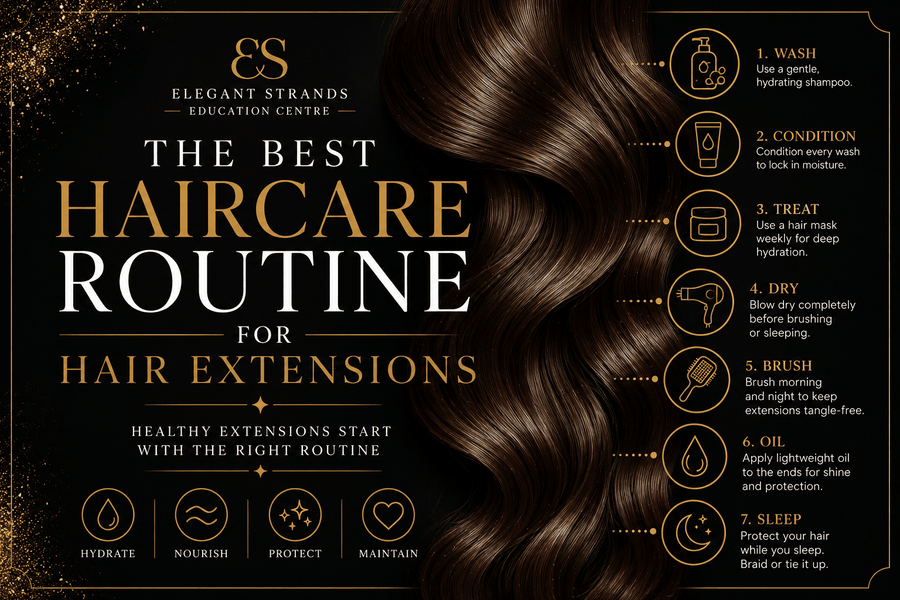 Best Haircare Routine for Hair Extensions | 10 Essential Steps