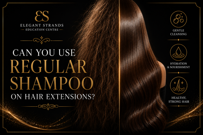 Can You Use Regular Shampoo on Hair Extensions?