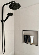 Elegant Strands protein-free conditioner in modern bathroom