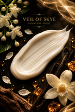 Elegant Strands conditioner with Veil of Skye signature fragrance